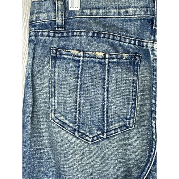 HABITUAL New York Lightly Distressed Bootcut Relaxed Fit Denim Jeans Womens Sz 6 - Picture 8 of 10